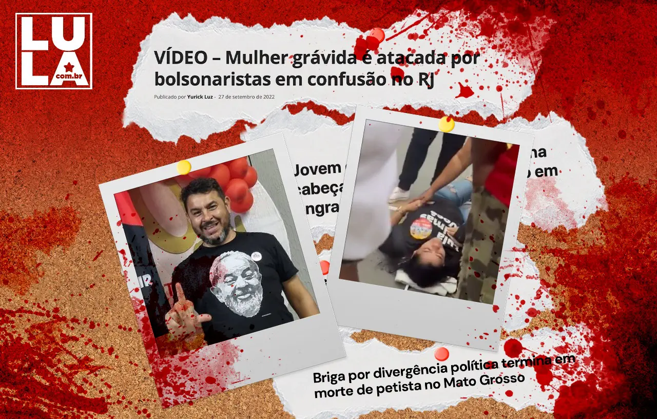 Violência política não é democracia. Basta!