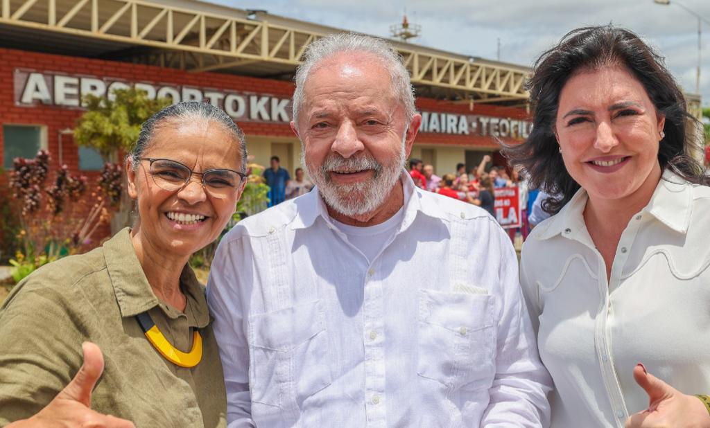 Em caminhada na cidade Teófilo Otoni (MG), ao lado de Lula e da senadora Simone Tebet, a deputada federal e ex-ministra do Meio Ambiente defendeu um Brasil unido novamente