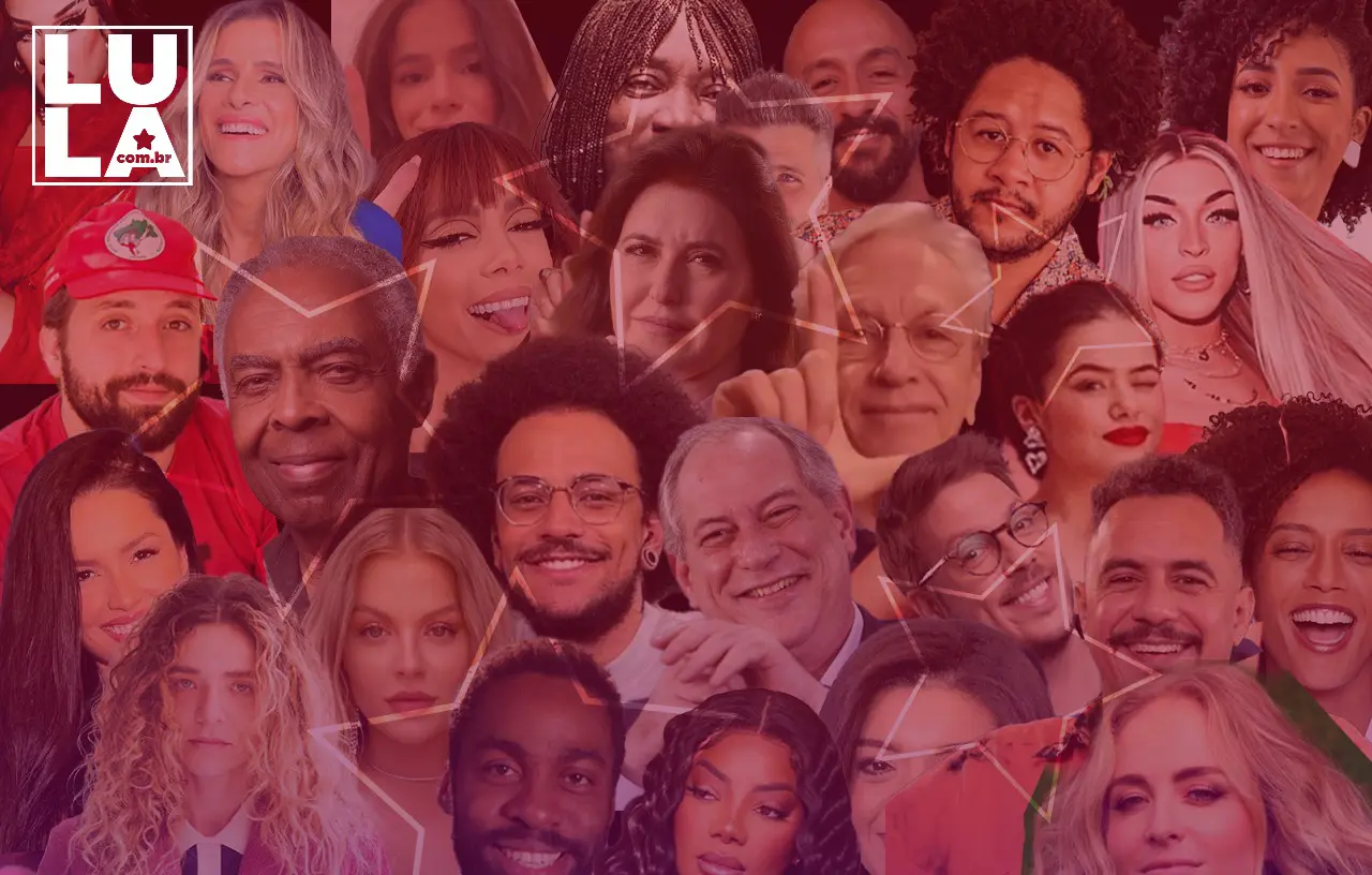 Do A ao Z: para cada letra, alguém que vota Lula 13. Vote 13 você também