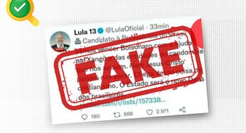 Não caia em fake news religiosas. Lula não citou “Pai Xangô” em tuíte