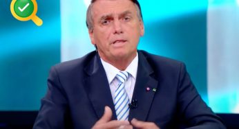 Mentiras de Bolsonaro no SBT no segundo turno