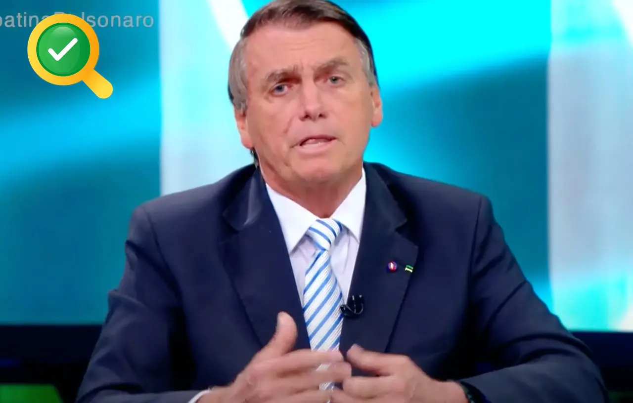 Mentiras de Bolsonaro no SBT no segundo turno