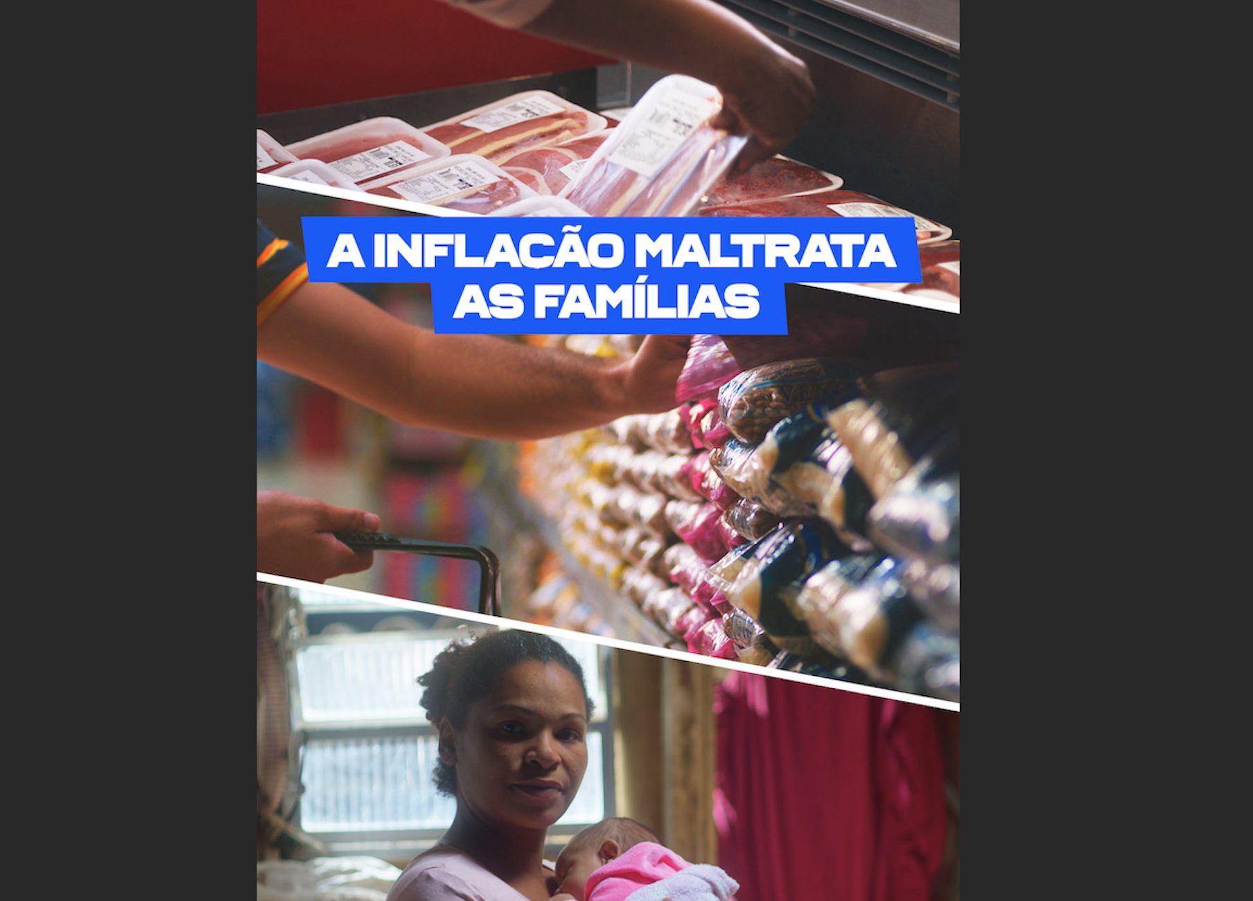 A INFLAÇÃO MALTRATA AS FAMÍLIAS