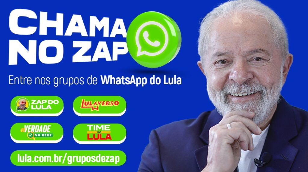 Entre nos grupos de WhatsApp do Lula