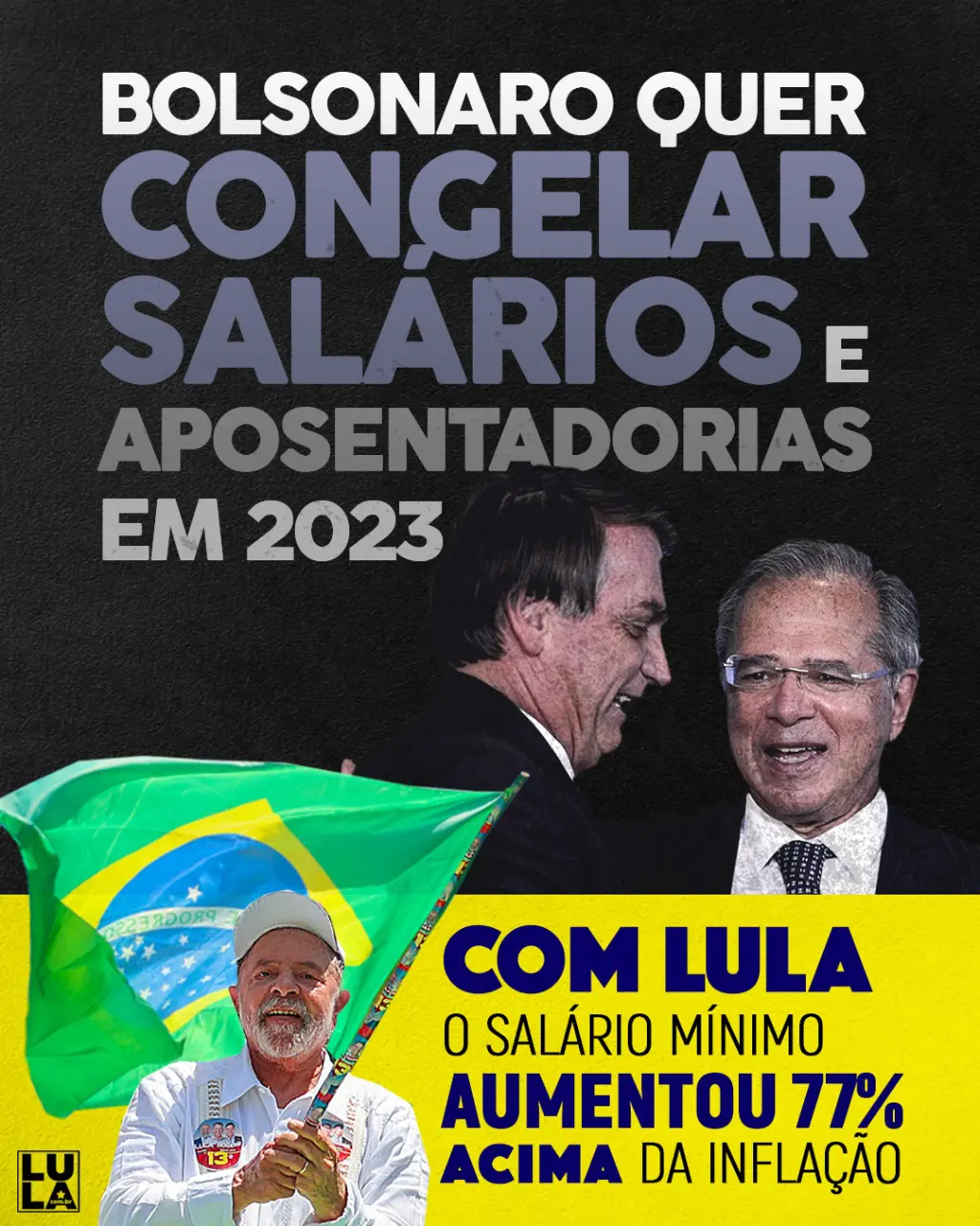 salário mínimo promessa mentira