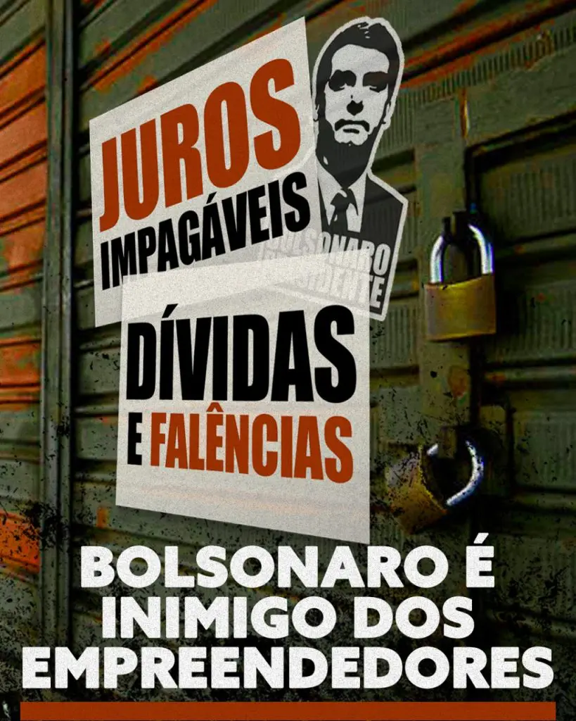 Bolsonaro é inimigo dos empreendedores