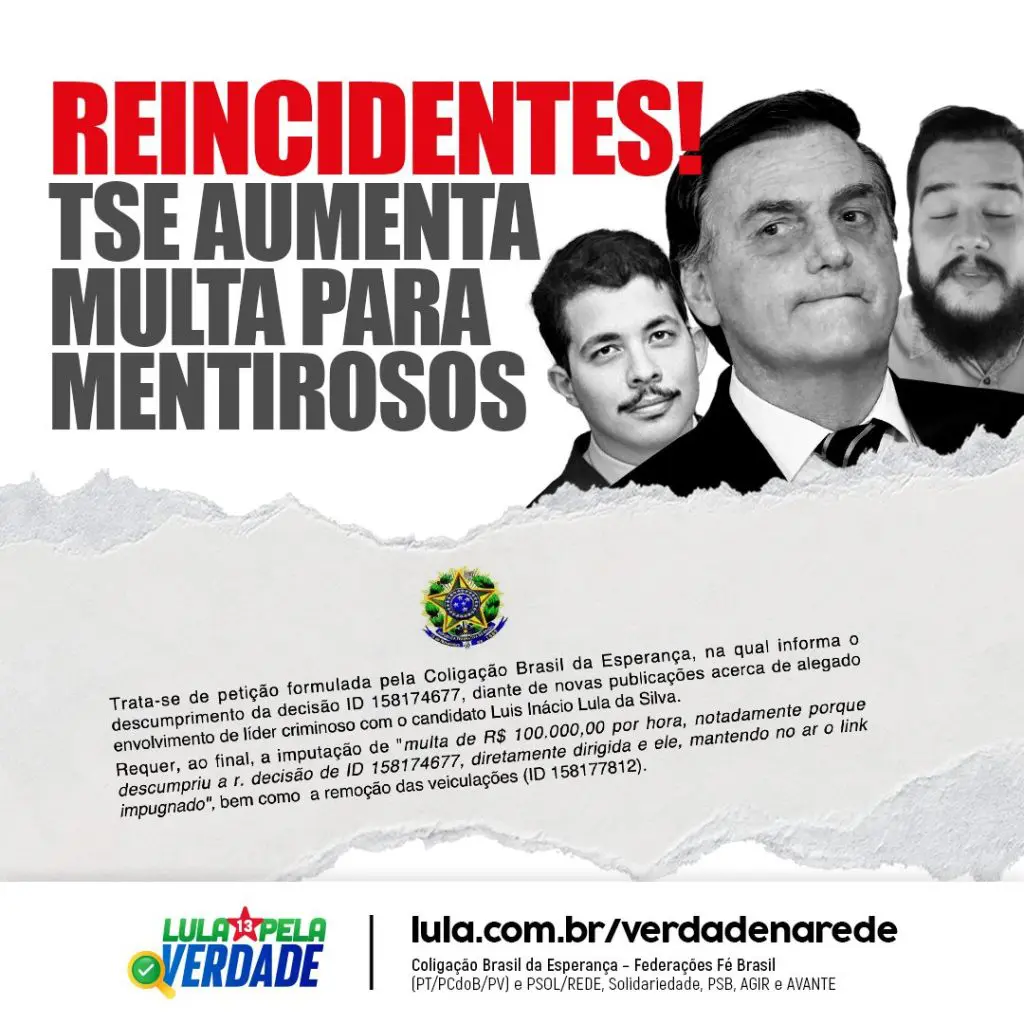 TSE aumenta multa