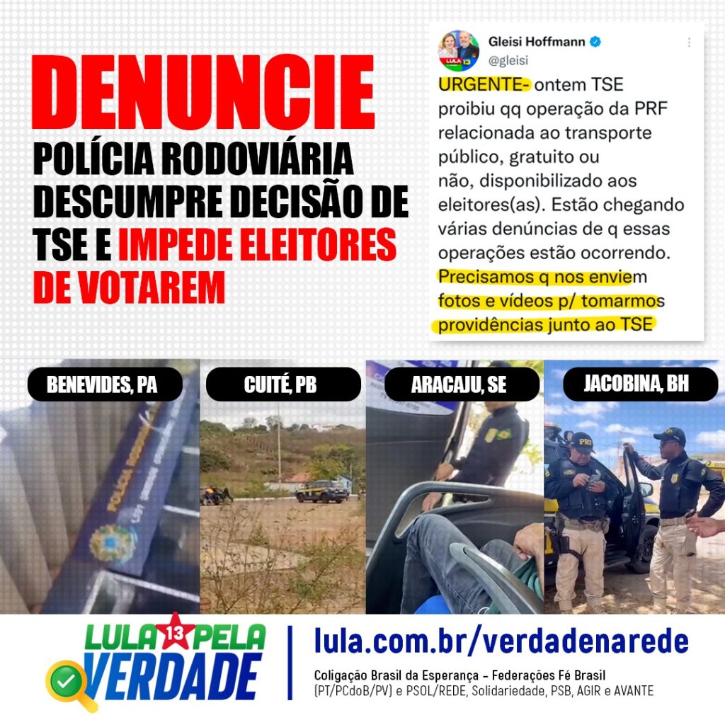 TSE polícia rodoviária