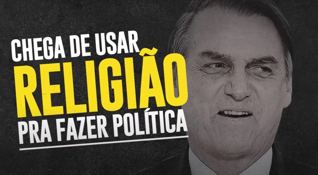 Bolsonaro profana fé