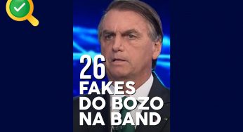 Segundo Turno: as mentiras de Bolsonaro no debate da Band