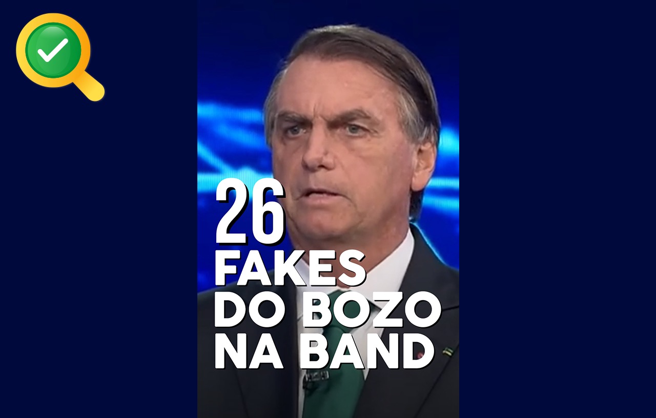 Segundo Turno: as mentiras de Bolsonaro no debate da Band