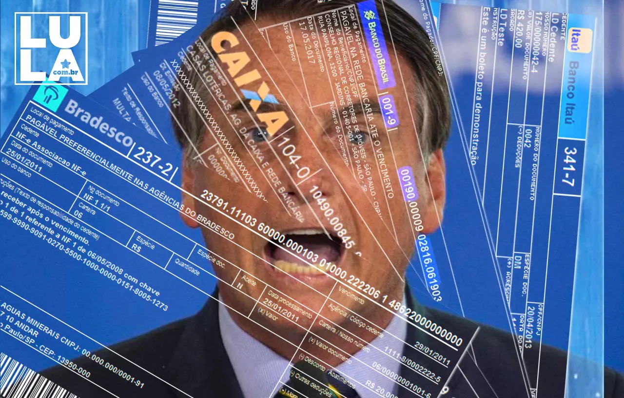 Com Bolsonaro, 64 milhões de inadimplentes. Com Lula, Desenrola Brasil, para renegociar dívidas