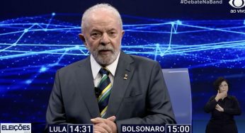 Povo da favela é extraordinário e trabalhador, diz Lula no debate
