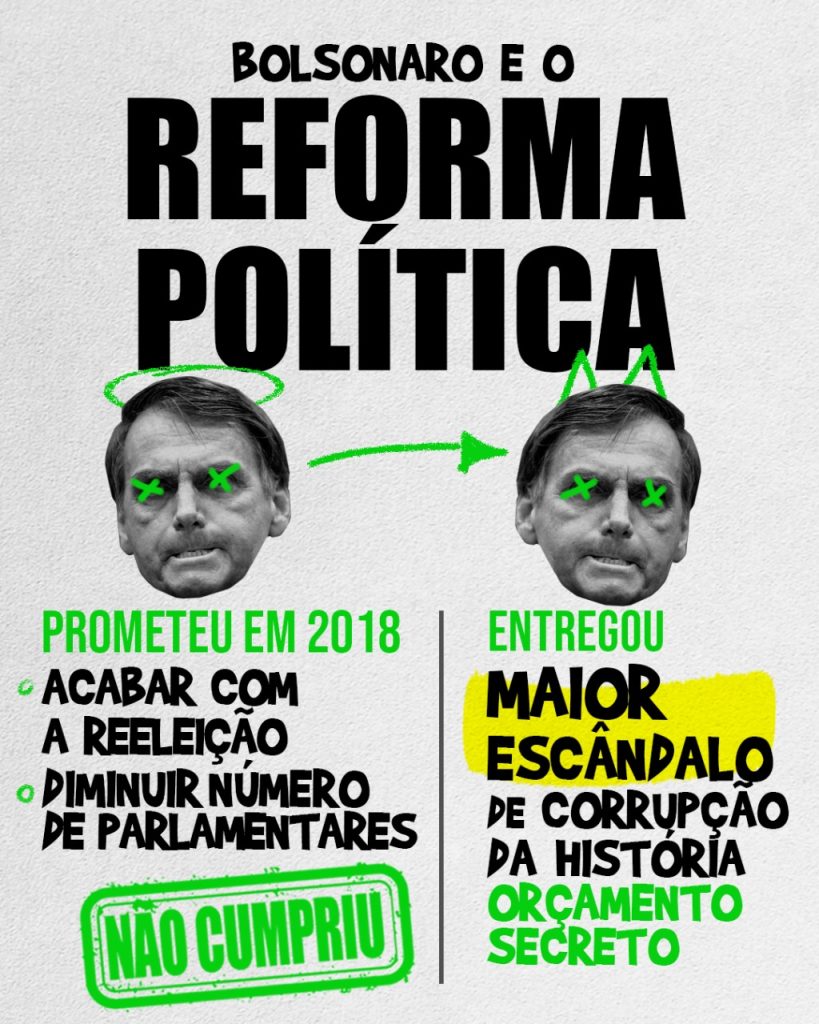 Bolsonaro promete e piora