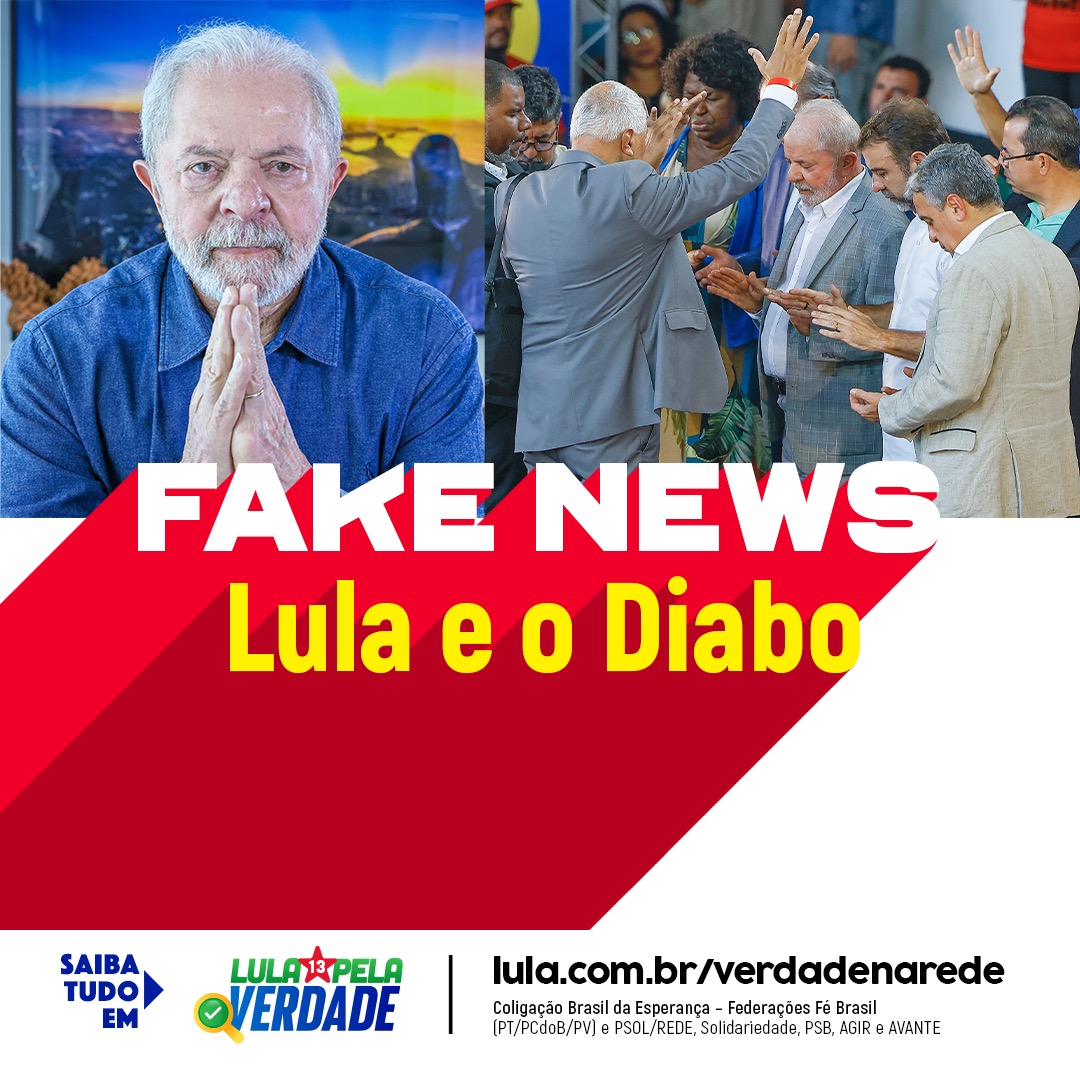 A verdade sobre Lula e o satanismo