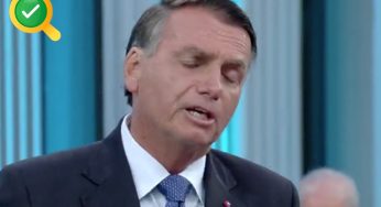 As mentiras de Bolsonaro no debate da Globo no 2º turno