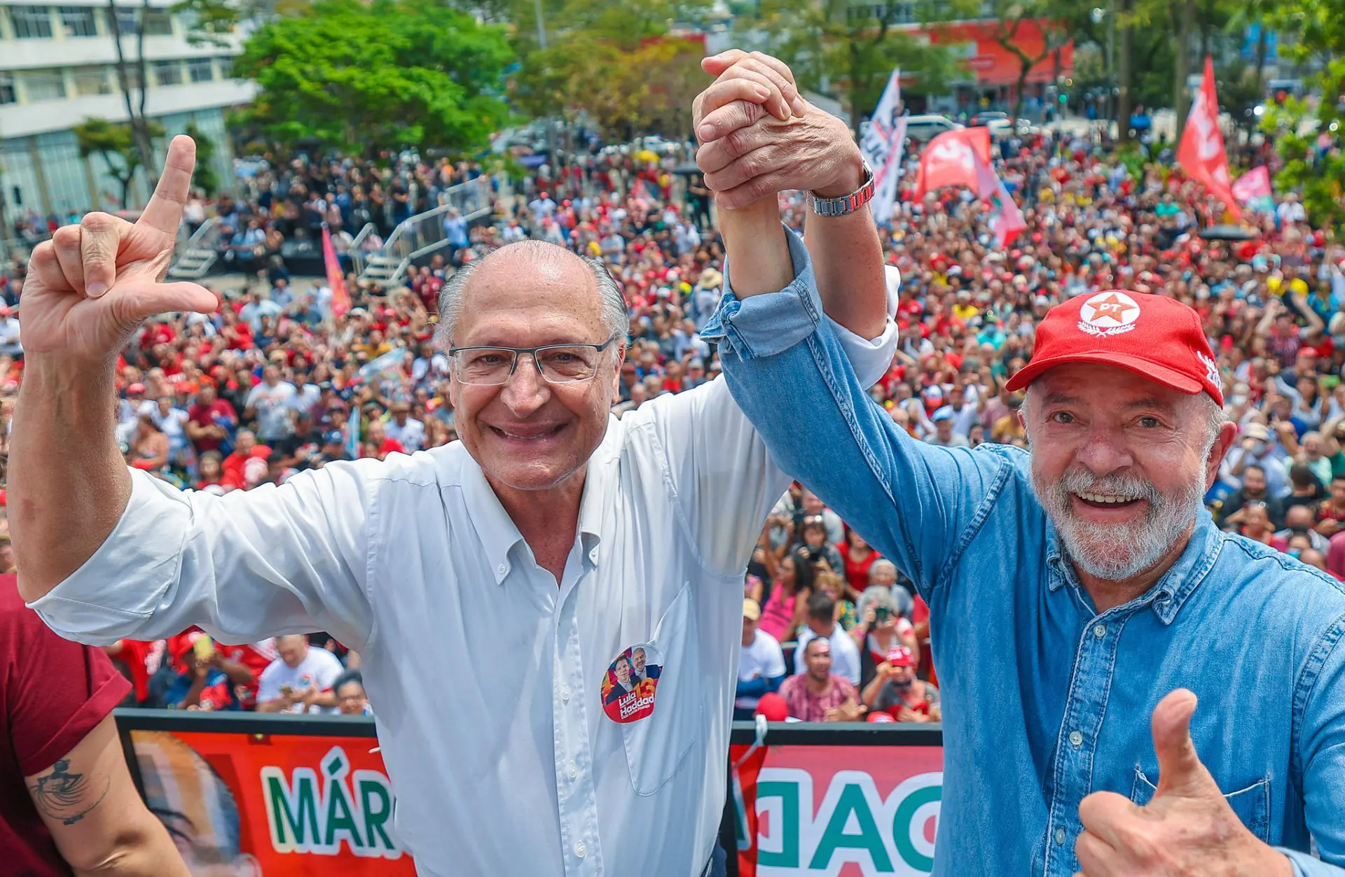 Aviso de pauta: Caminhada com Lula e Alckmin em Belo Horizonte, domingo, 9