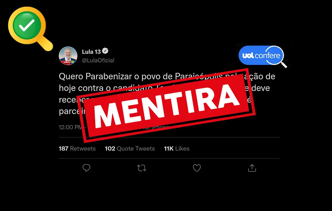 Cuidado: bolsonarismo mente sobre Lula em Paraisópolis e espalha preconceito
