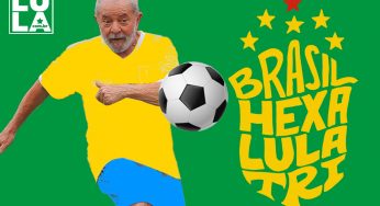 É Brasil Hexa e Lula Tri! Baixe as figurinhas da Copa para WhatsApp e venha torcer com Lula presidente