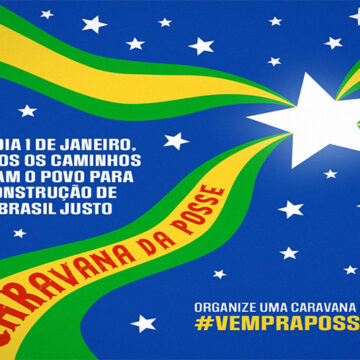 Comitês Populares organizam caravanas que sairão de todo Brasil para a posse de Lula 