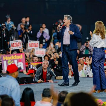 Haddad promete “recuperar São Paulo para os paulistas” e diz que estado precisa voltar a ser locomotiva do país