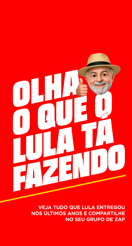 Olha o que ele está fazendo