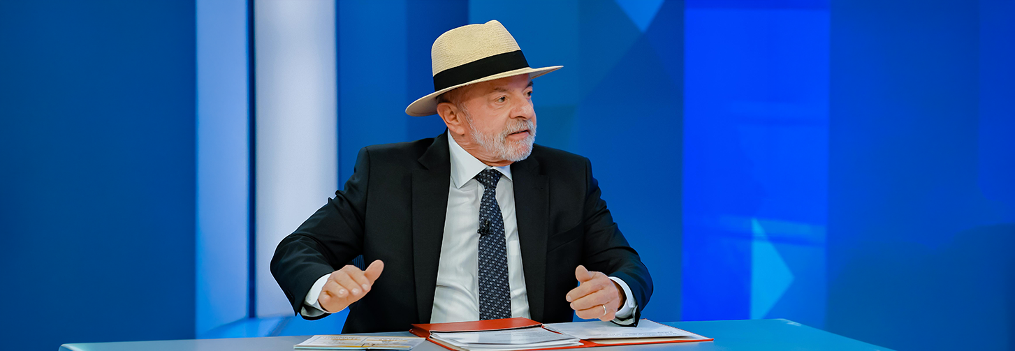 Lula participa da sabatina da TV Globo nesta quinta-feira (27)