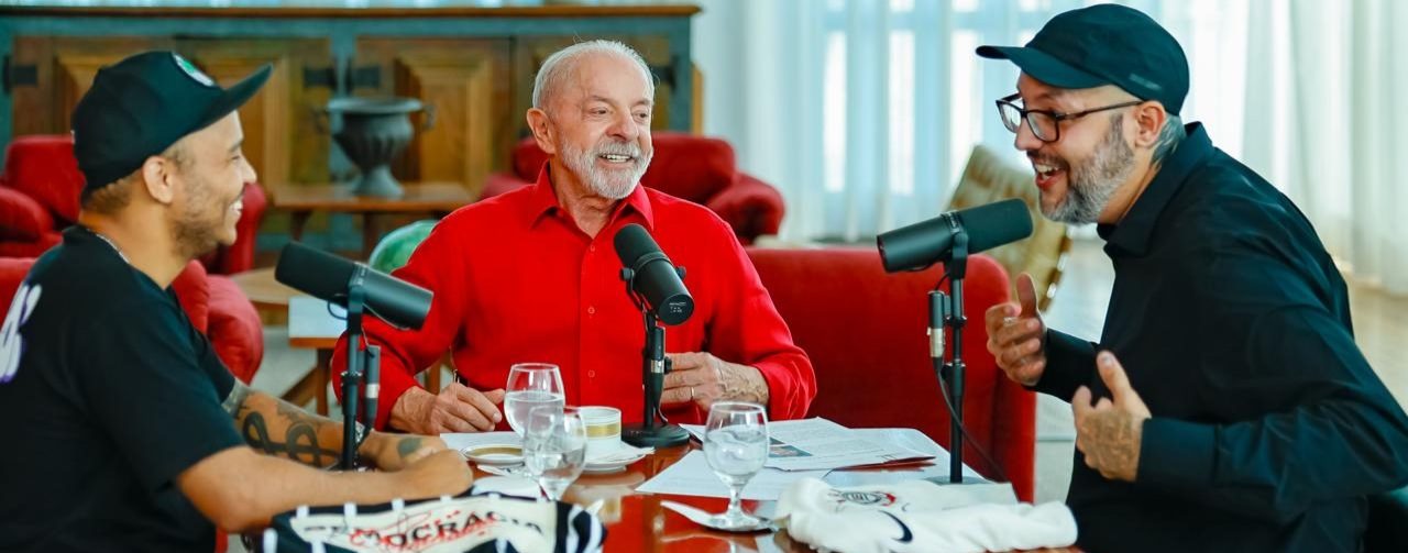 Entrevista de Lula ao podcast Desce a Letra